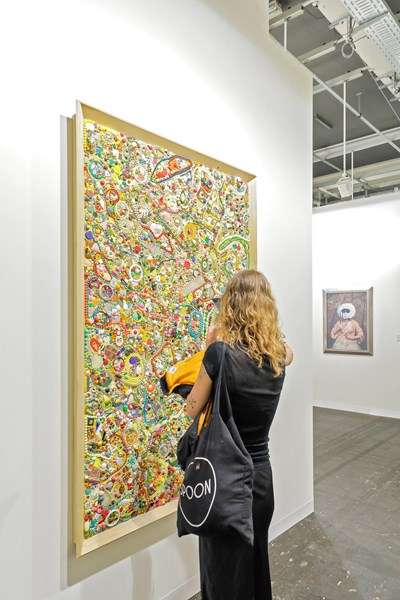 Mike Kelley and Cindy Sherman, Metro Pictures, Art Basel (13–16 June 2019). Courtesy Ocula. Photo: Charles Roussel.